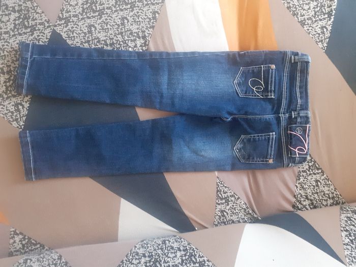 Jeans fille réglable. - photo numéro 2