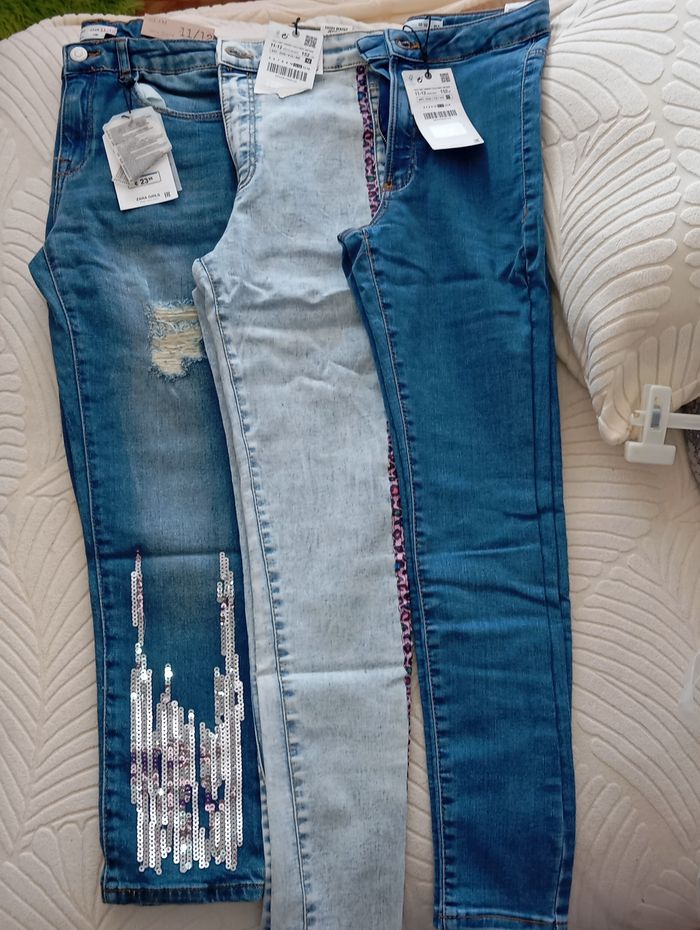 Lot 3 jeans - photo numéro 1