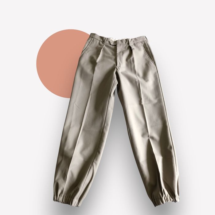 Pantalon beige homme classique élégant