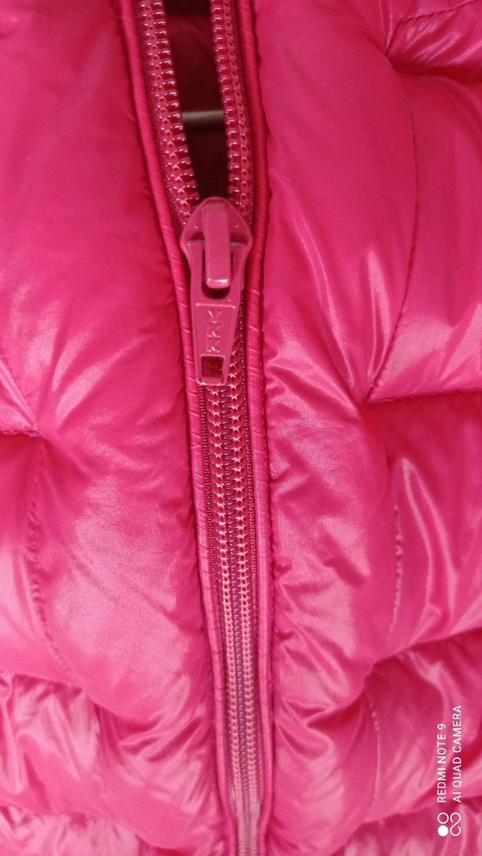 Doudoune IKKS rose en duvet et plumes taille S, excellent état ! - photo numéro 5