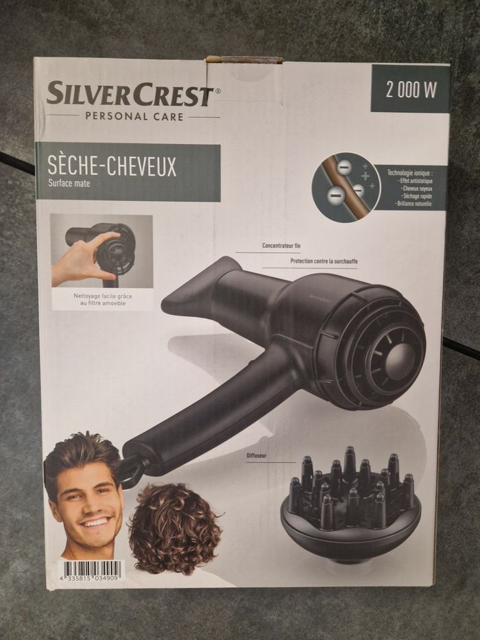 Sèche cheveux 2000 w NEUF