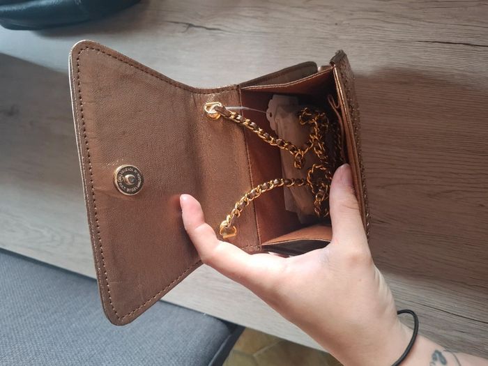 Sac à maille couleur broze bandoulière - photo numéro 2