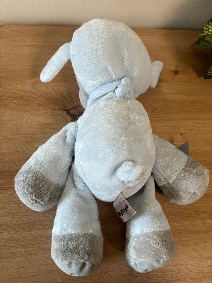 Doudou mouton gris bleu étoile lune Sam et Toby nattou - photo numéro 3