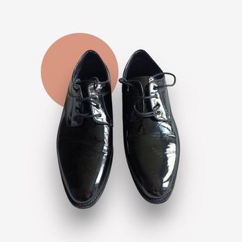 Chaussures vernies noires homme élégantes