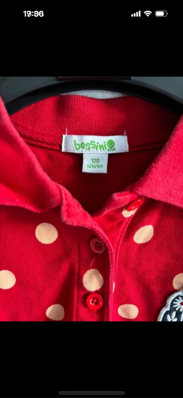 Polo fille bossini taille 6ans - photo numéro 3