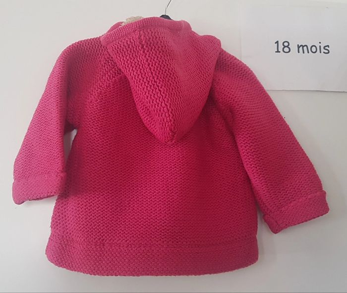 Gilet à capuche 18 mois Tissaia - photo numéro 2