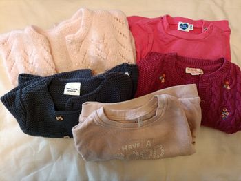 Pulls/gilet 12 mois