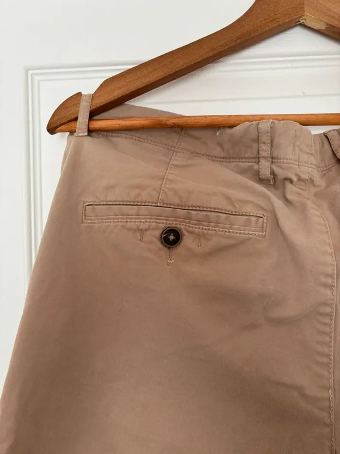 Pantalon chino slim marron beige Jules Taille W34 L32 - photo numéro 7