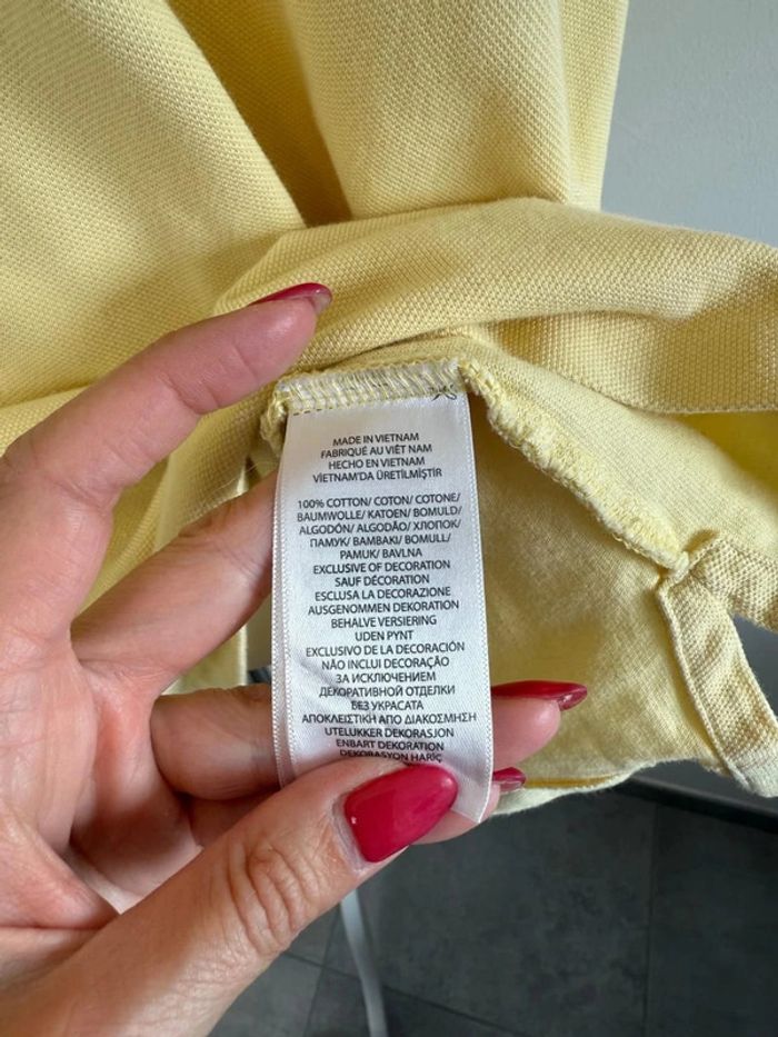 Polo Ralph Lauren homme jaune taille XXL super état - photo numéro 10