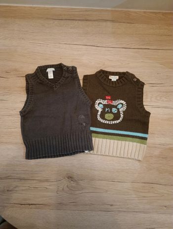 Pull sans manche 6 mois