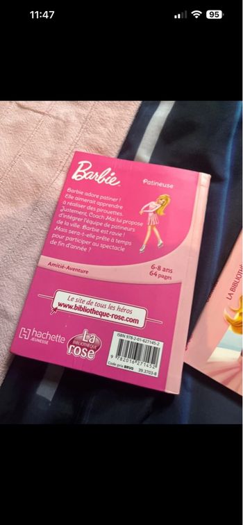 2 livres barbie 