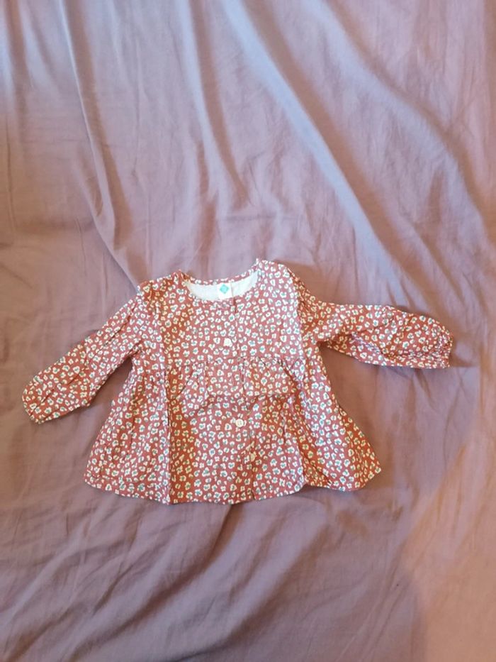 Chemise manches longues bébé