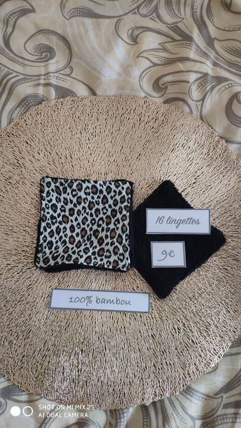 16 lingettes lavables neuf
