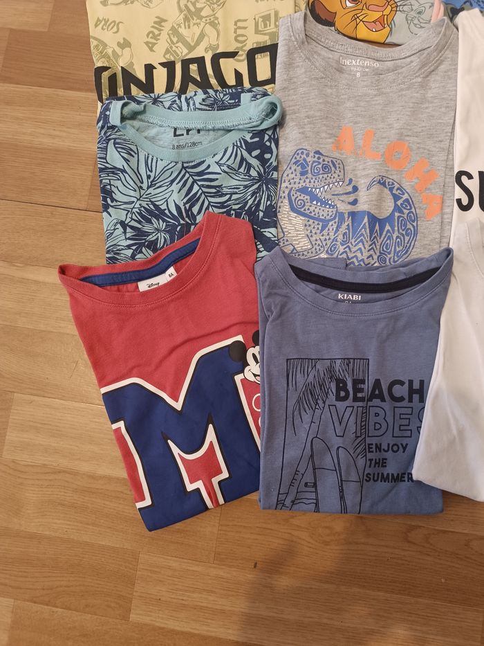 Lot de 27 t-shirts manches courtes - photo numéro 8