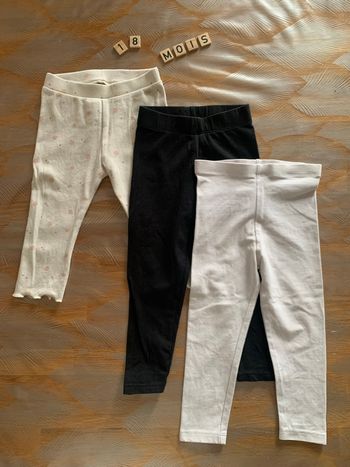 Leggings fille 18 mois