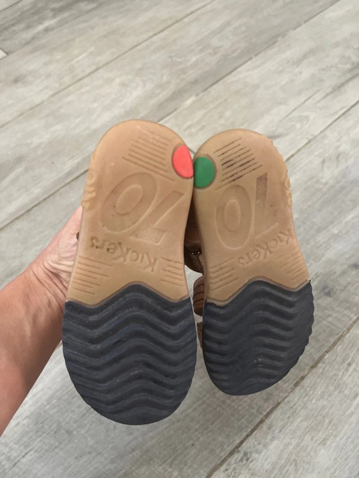Chaussures Sandales Kickers 25 cuir - photo numéro 2