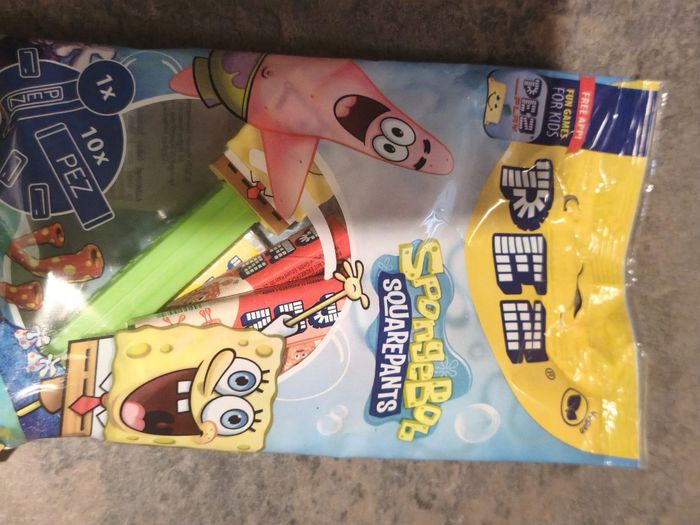 Distributeur de PEZ bob l'éponge SpongeBob SquarePants - photo numéro 5