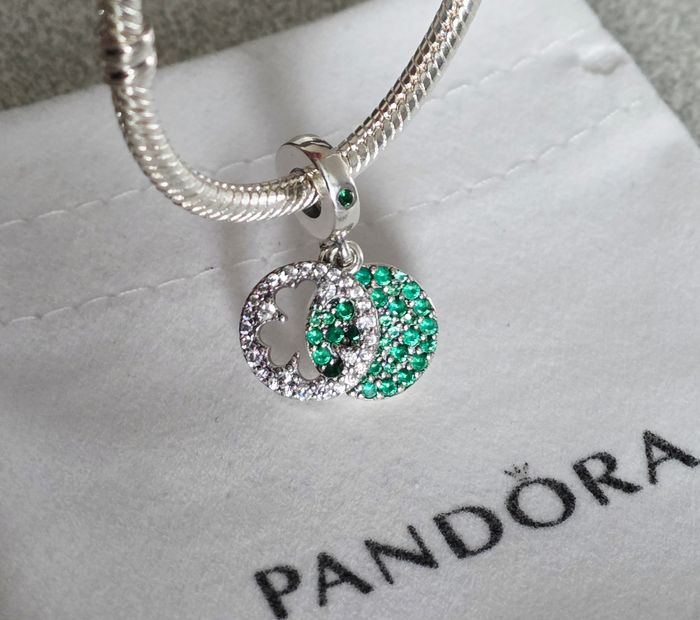 Charm Pandora Tréfle a Quatre Feuilles - photo numéro 3