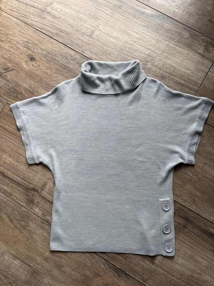 Pull col roulé vintage