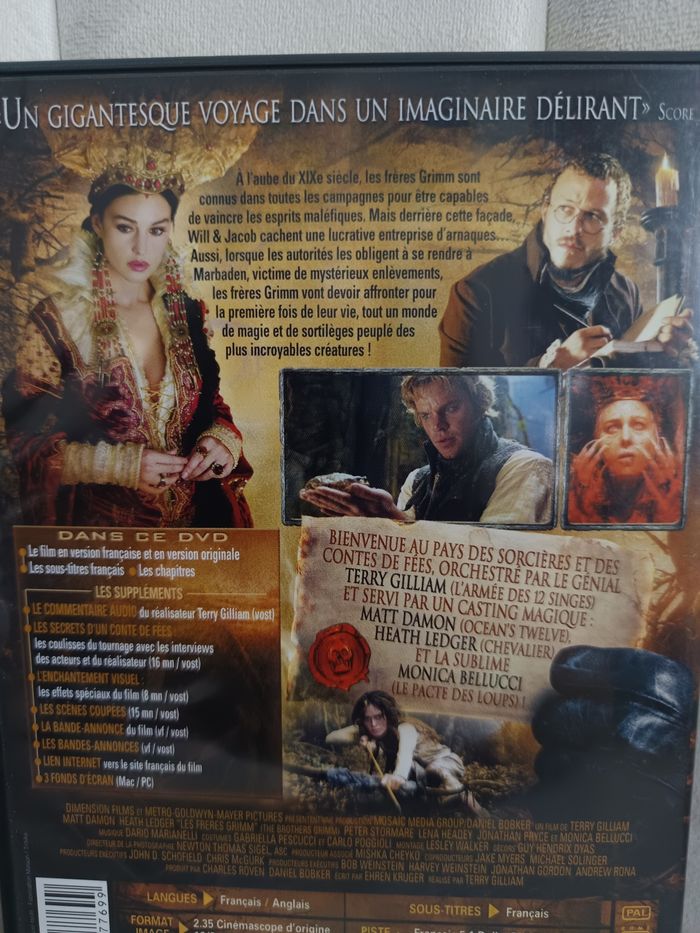 Dvd " Les frères Grimm " - photo numéro 3