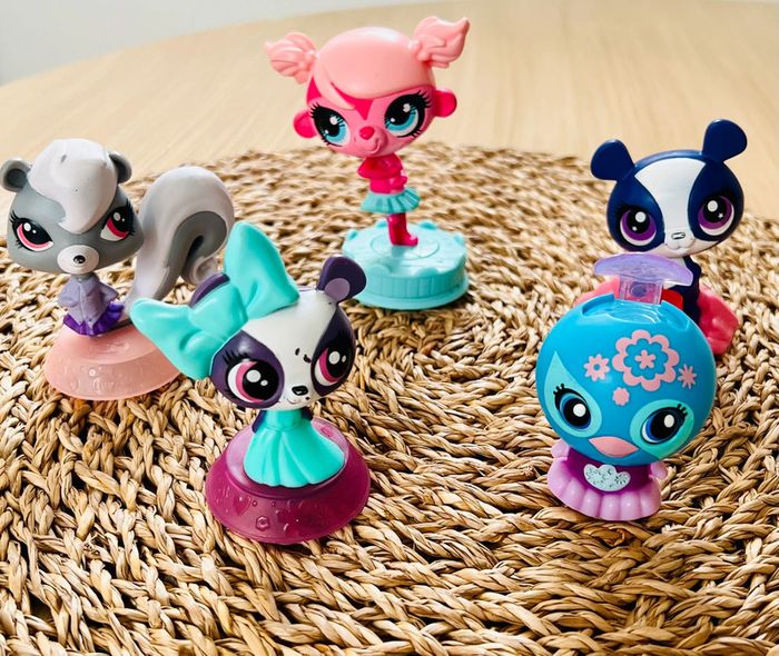 Lot figurines Littlest Petshop et Zoobles