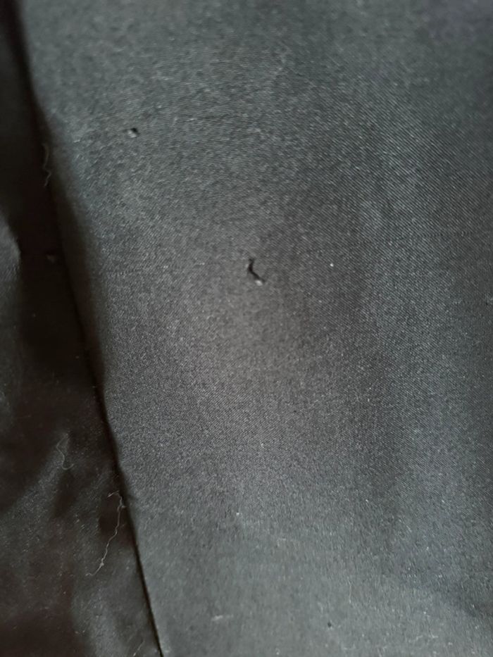 Robe noire manche 3/4 droite bleu bonheur taille 46 - photo numéro 2