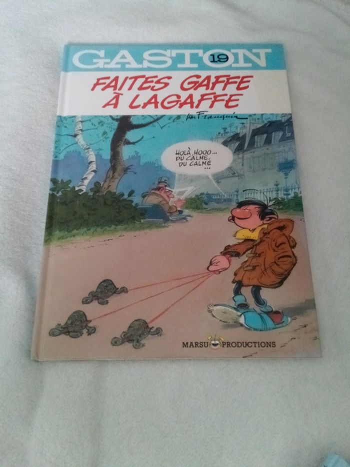 Lot de 5 bd Gaston lagaffe 11 15 17 19 19 - photo numéro 7