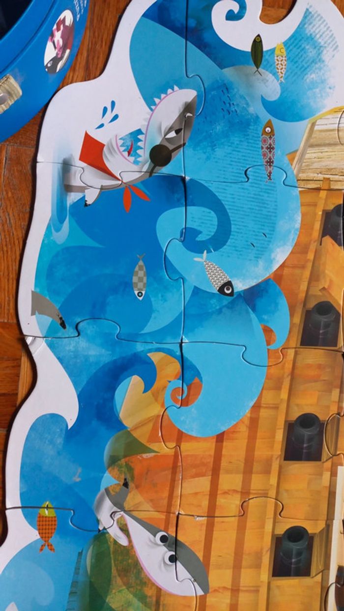 Puzzle géant pirates de janod - photo numéro 6