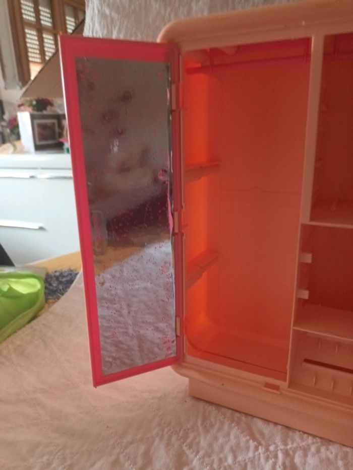 Dressing barbie mattel vintage bedroom 1977 - photo numéro 2