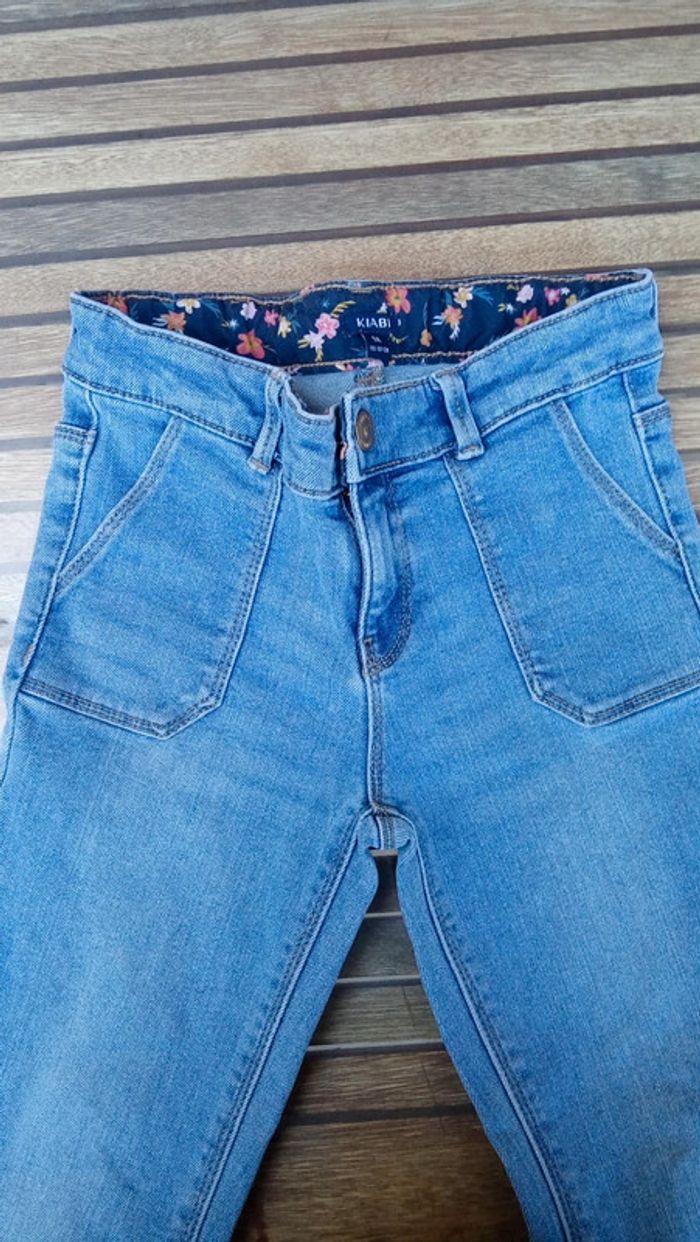 Pantalon jean fille - photo numéro 2