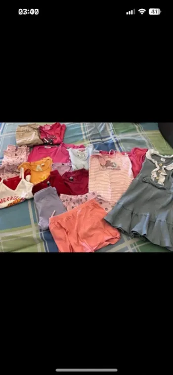 Lot Printemps été fille 3-4 ans