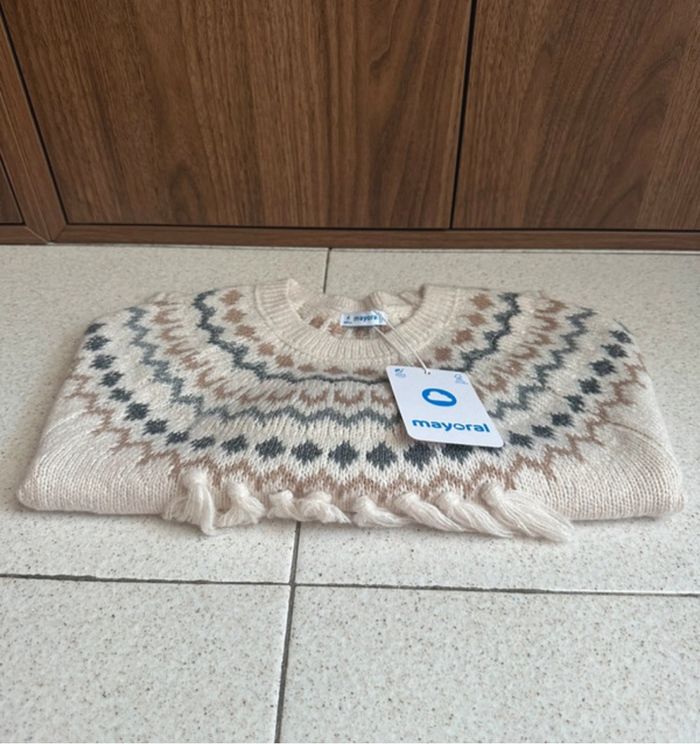 Pull écru 4 ans Mayoral - photo numéro 3