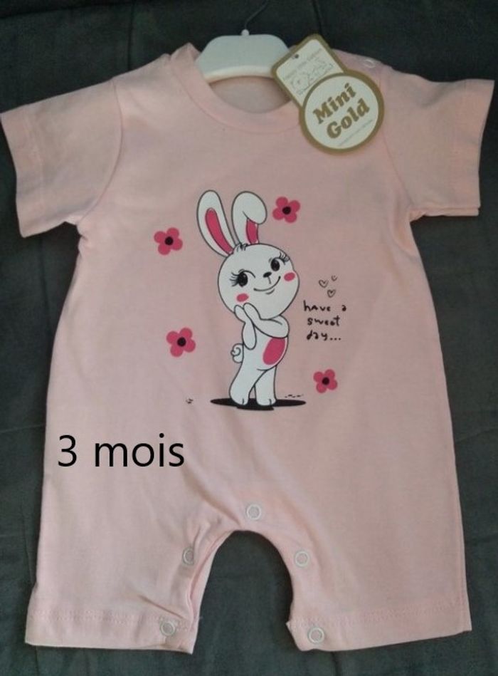 Combi bébé fille