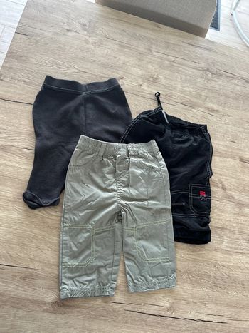 Lot de 3 pantalons taille 6 mois