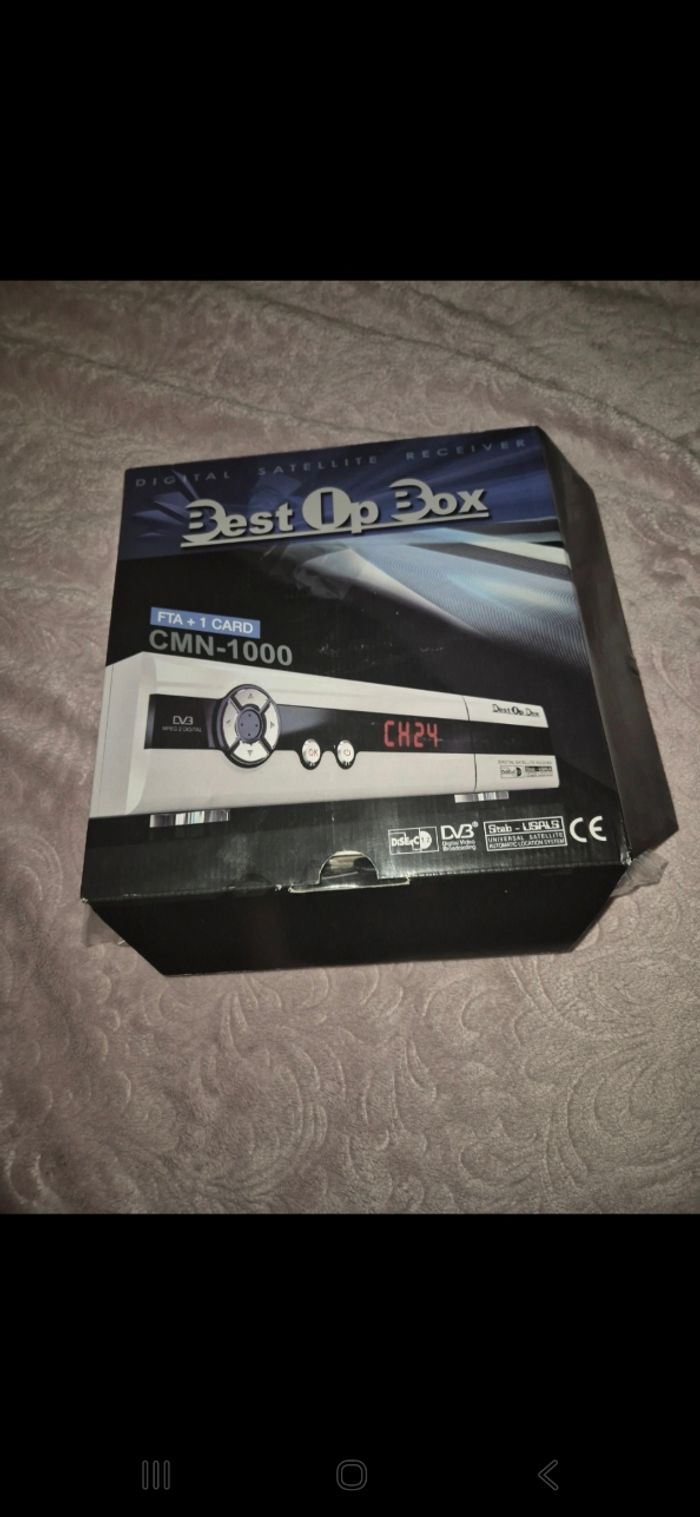 Récepteur satellite bast ip box