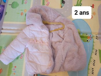 Doudoune réversible 2 ans