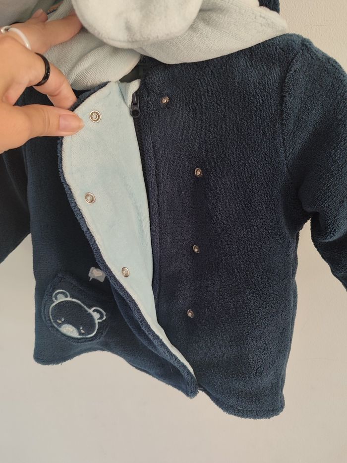 Veste avec écharpe garçon - photo numéro 4