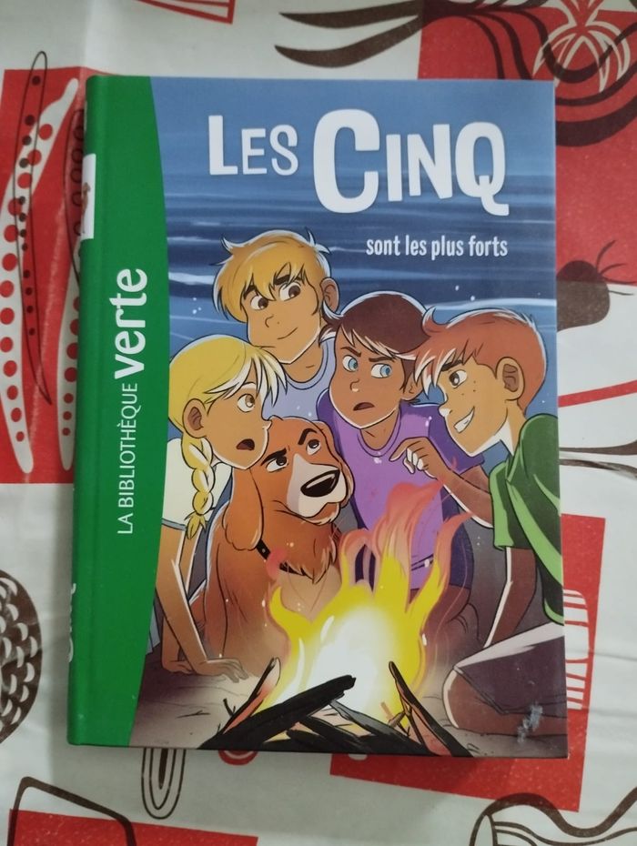 Lot Livres Bibliothèque Verte Le Club des Cing - photo numéro 3