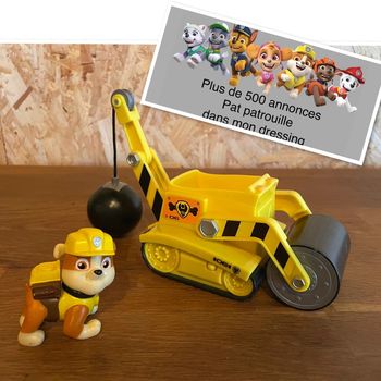 Idée cadeau 🎁 Jouet figurine Ruben avec son véhicule de la Pat Patrouille