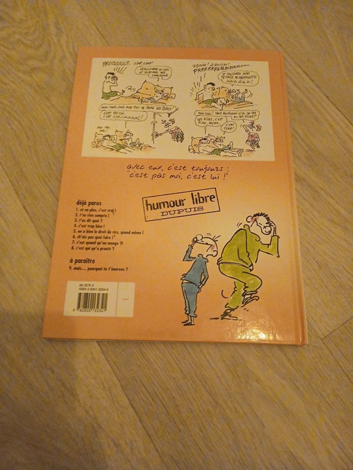 BD les gosses n 8 c est qui qu a proute - photo numéro 2