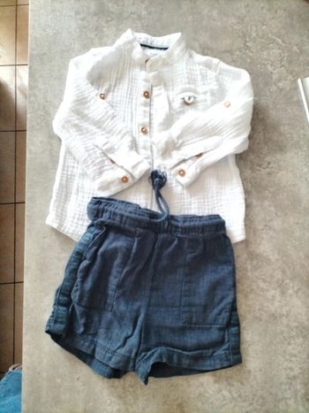 Ensemble garçon taille 18 mois