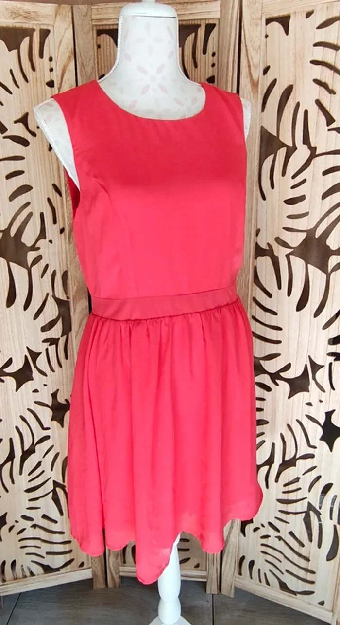 Robe fluide fushia T 40 Only - photo numéro 2