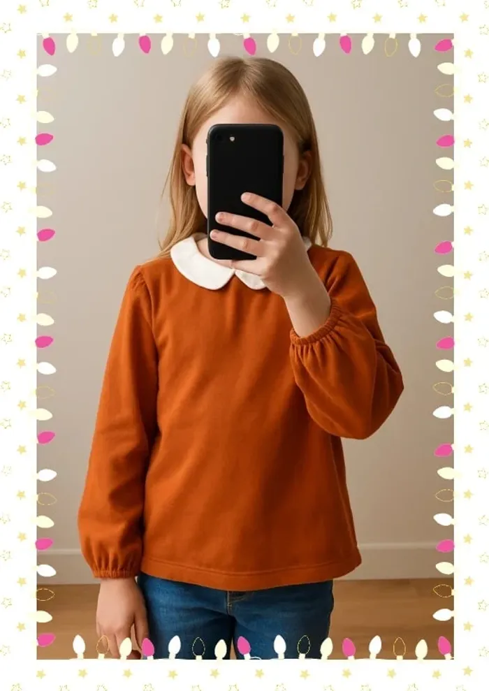 🍁 Pull Lililotte fille - Taille 6 ans - photo numéro 3