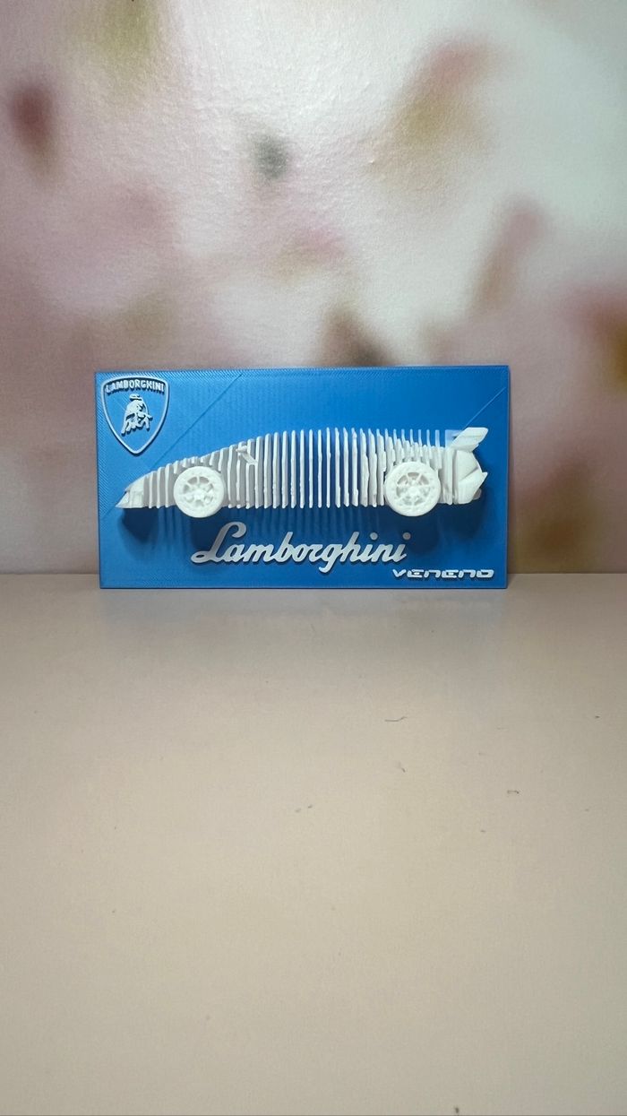 Sculpture lambighini veneno - photo numéro 2