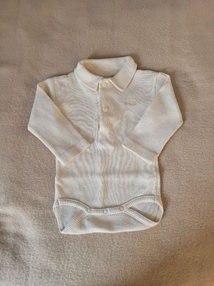 body avec col 3 pommes 6 mois 67 cm