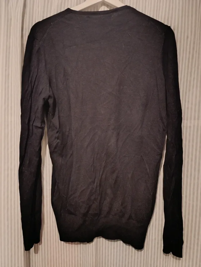 Pull basique noir - photo numéro 2