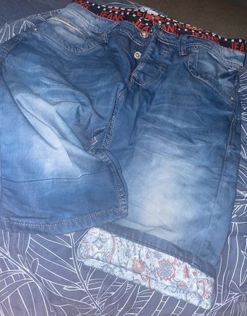 Short en jean