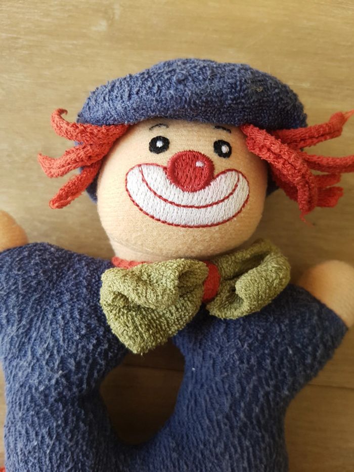 Peluche Hochet clown - photo numéro 3