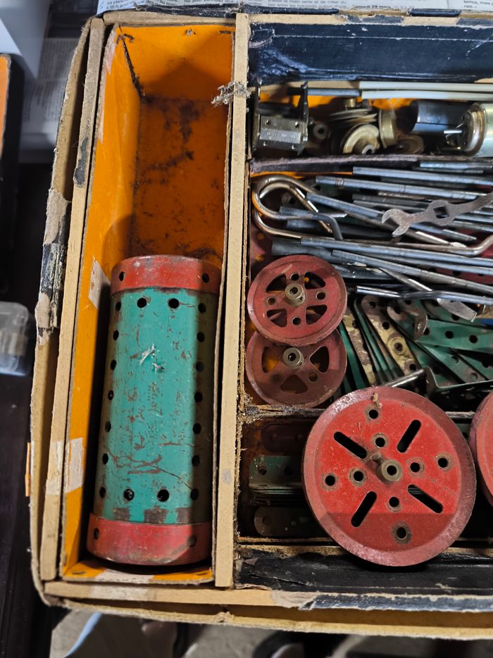 Lot de meccano vintage et manuels - photo numéro 6