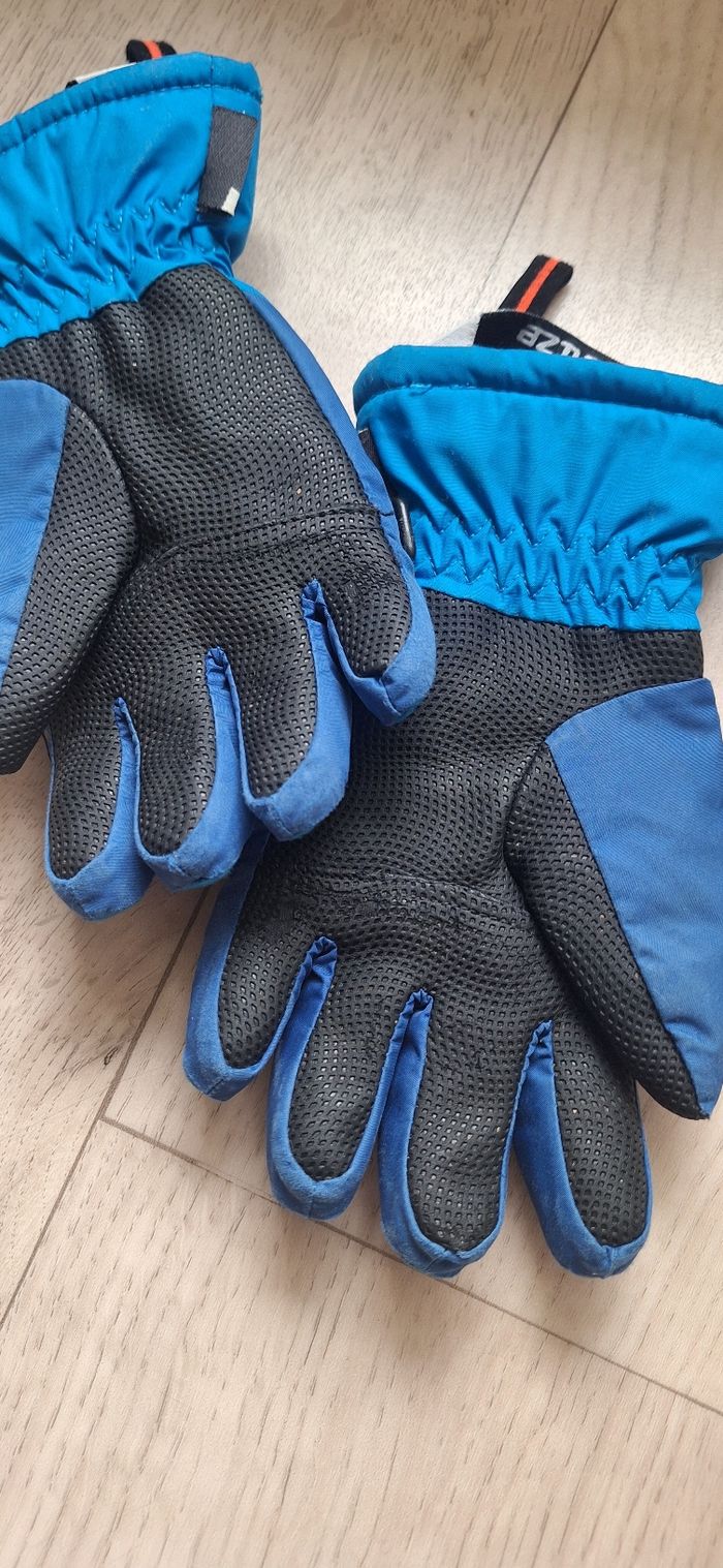 🧤 Gants bleus waterproof Wed'ze – Taille 6-8 ans – Très bon état - photo numéro 6